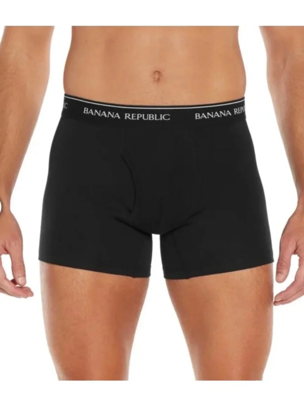 NWT Banana Republic Men's Size L Black 3-Pack Boxer Briefs
